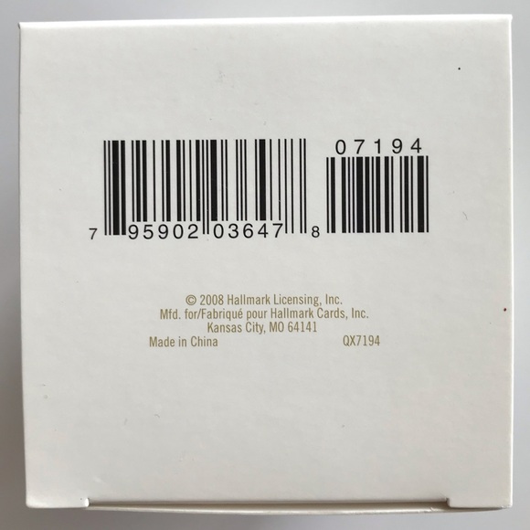 Hallmark Keepsake Louie D Lightly Snowtop Lodge Snowman Ornament 2008 - Picture 3 of 6